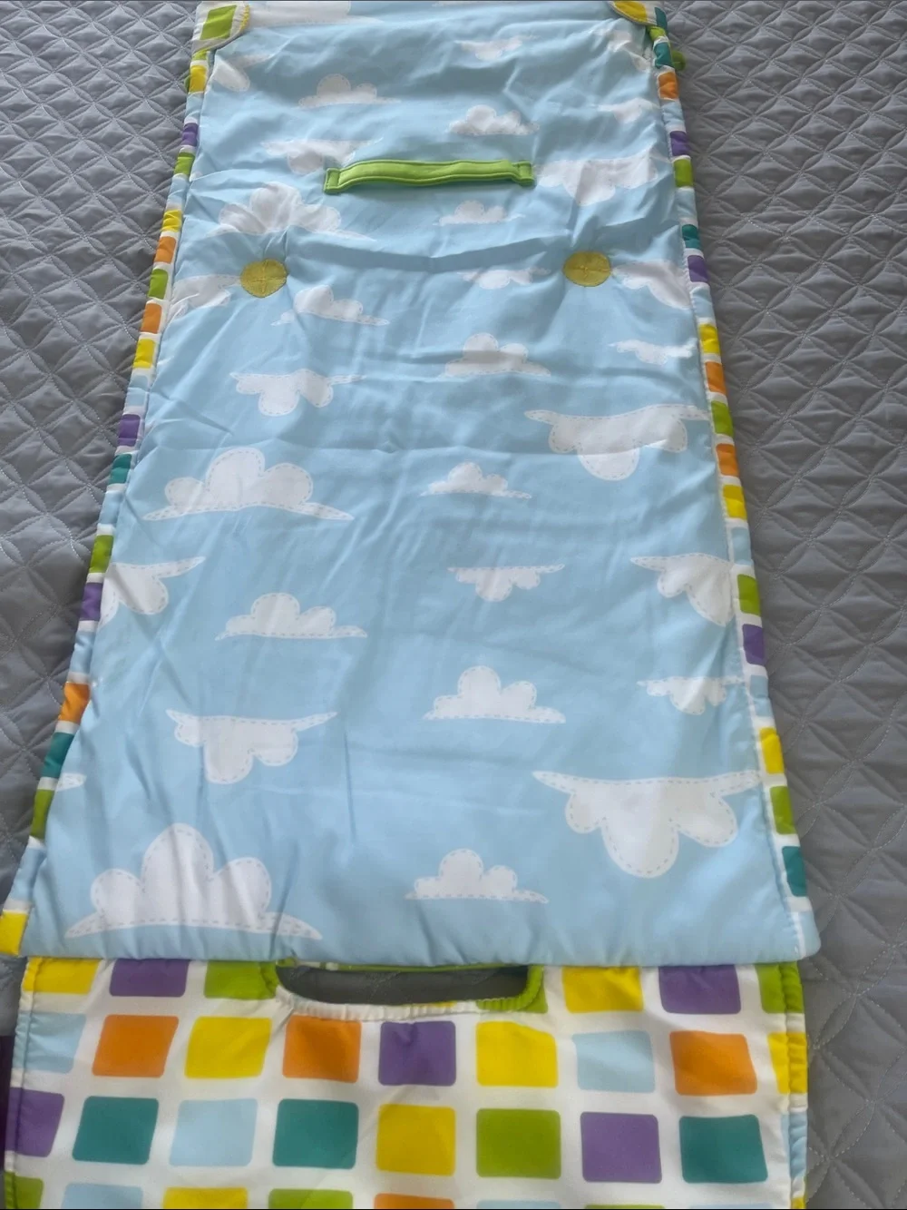 Yookidoo,New never used Green Baby Play Mat with Musical Puppy, no box